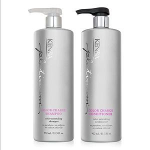 Kenra Professional Platinum Color Charge Liter Shampoo/Conditioner Set